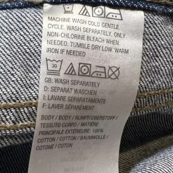 Rachel Hollis Jean Shorts‎ Women's Distressed Denim plus size 18W - Picture 6 of 9